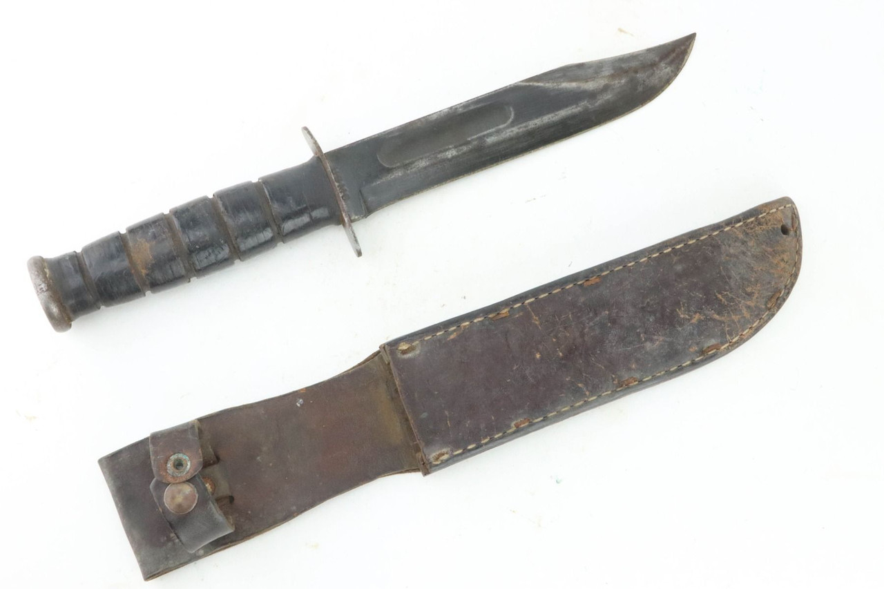 USMC KABAR Fighting Knife - 1