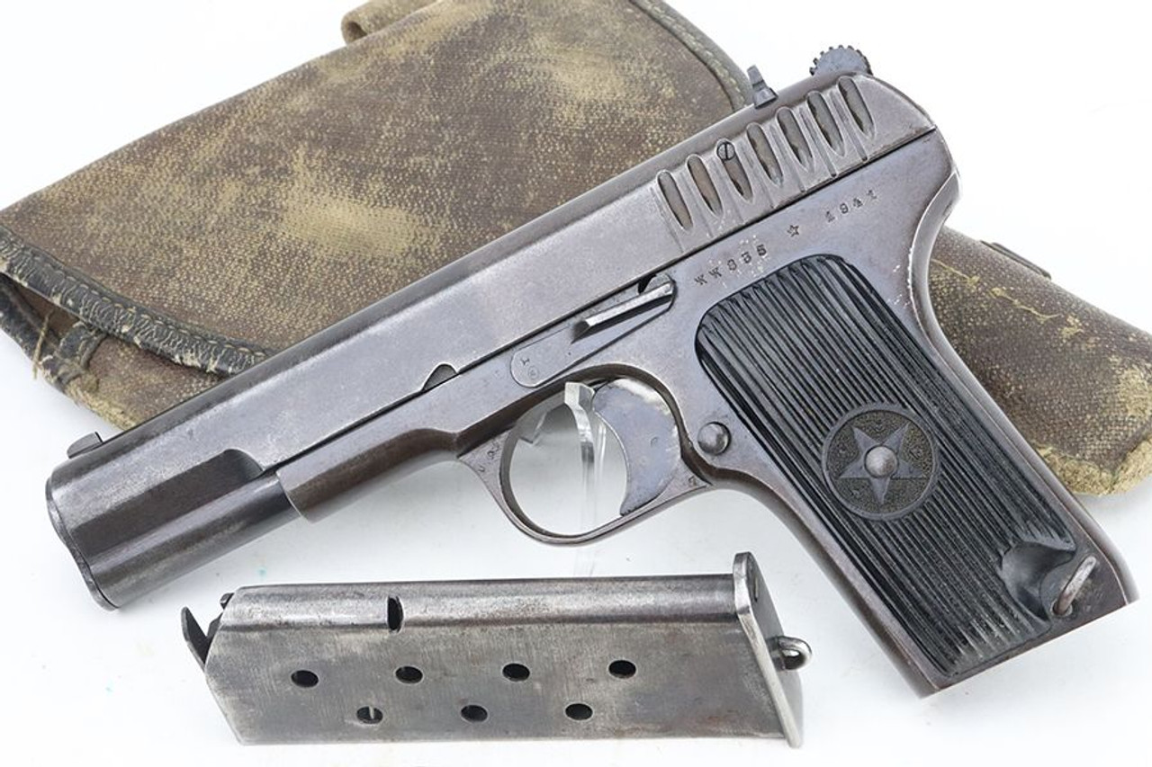 1941 Soviet Tokarev Model TT-33 Rig - With Bring-Back Paperwork - 1