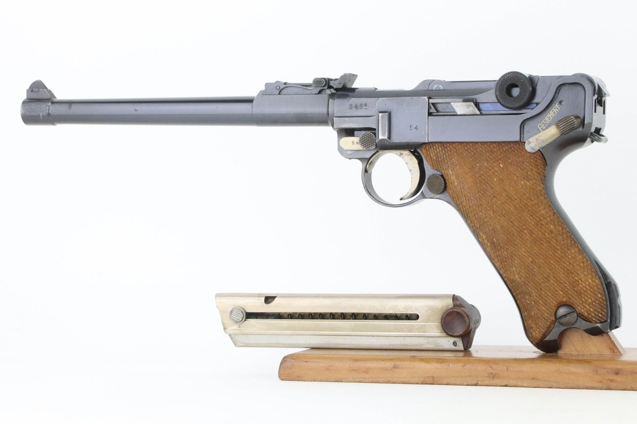 Beautiful 1917 DWM Artillery Luger - Matching Magazine - 1