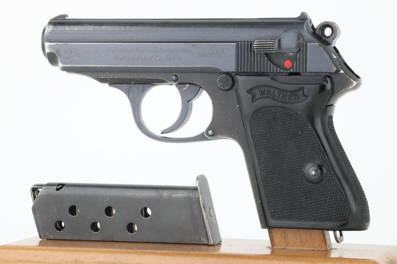 Late-War Dural Walther PPK - Black Grip - 1