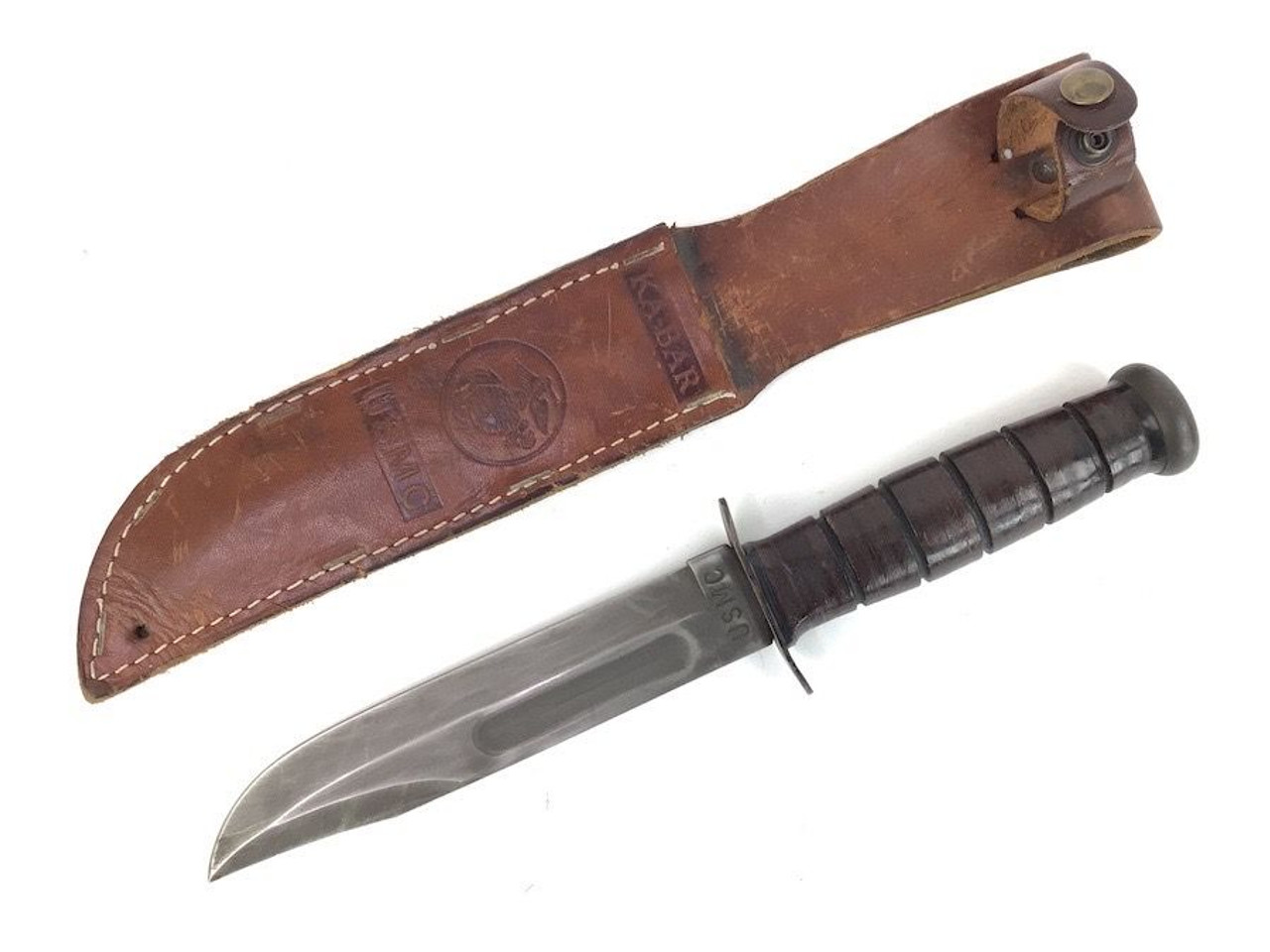 USMC KABAR Fighting Knife - 1