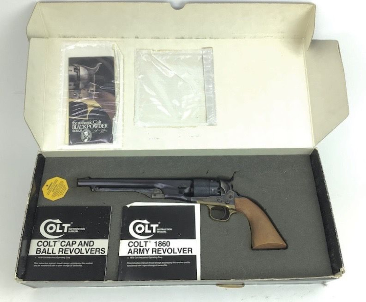ANIB - Colt 1860 Army .44 Cal. Percussion Revolver 3rd Gen. - 1