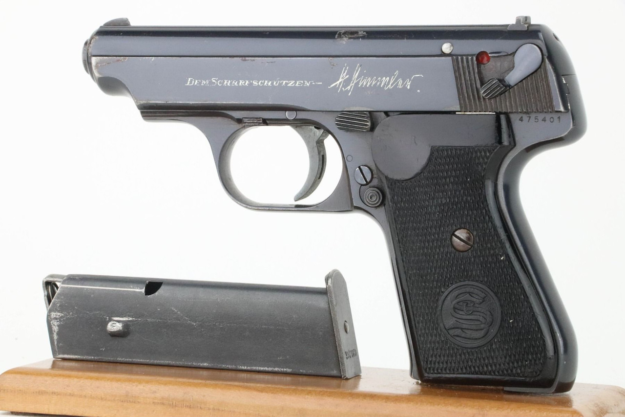 Extremely Rare Sauer 38H - Himmler Presentation Pistol - 1