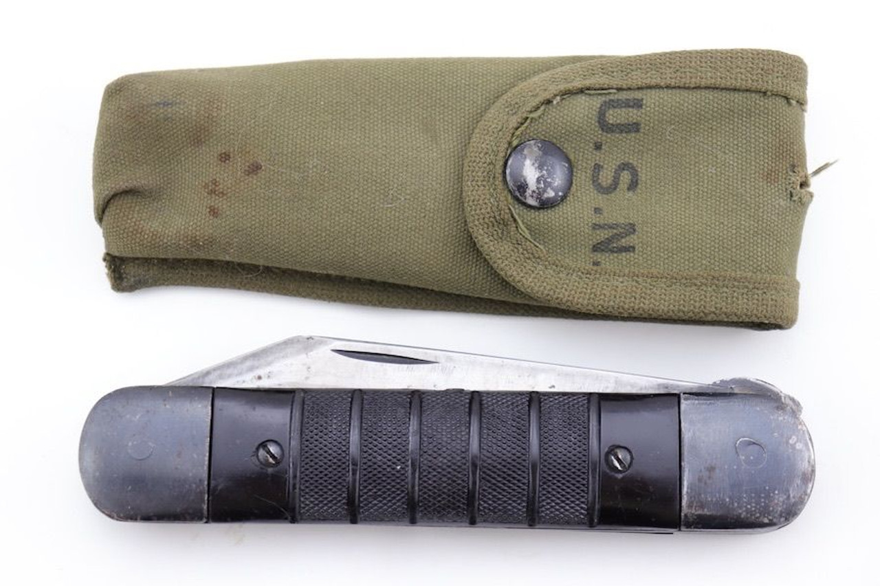 USN Survival Folding Knife - 1