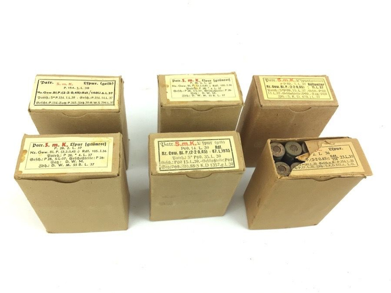 RARE - Mauser K98 8mm Armor Piercing Ammunition - 1