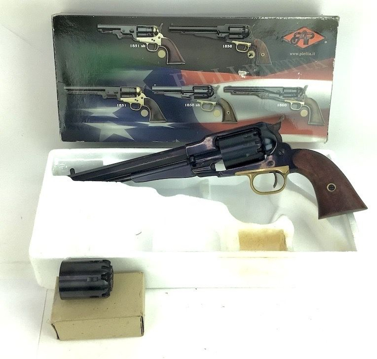 ANIB - Pietta 1858 Remington Army Black Powder Revolver - 1