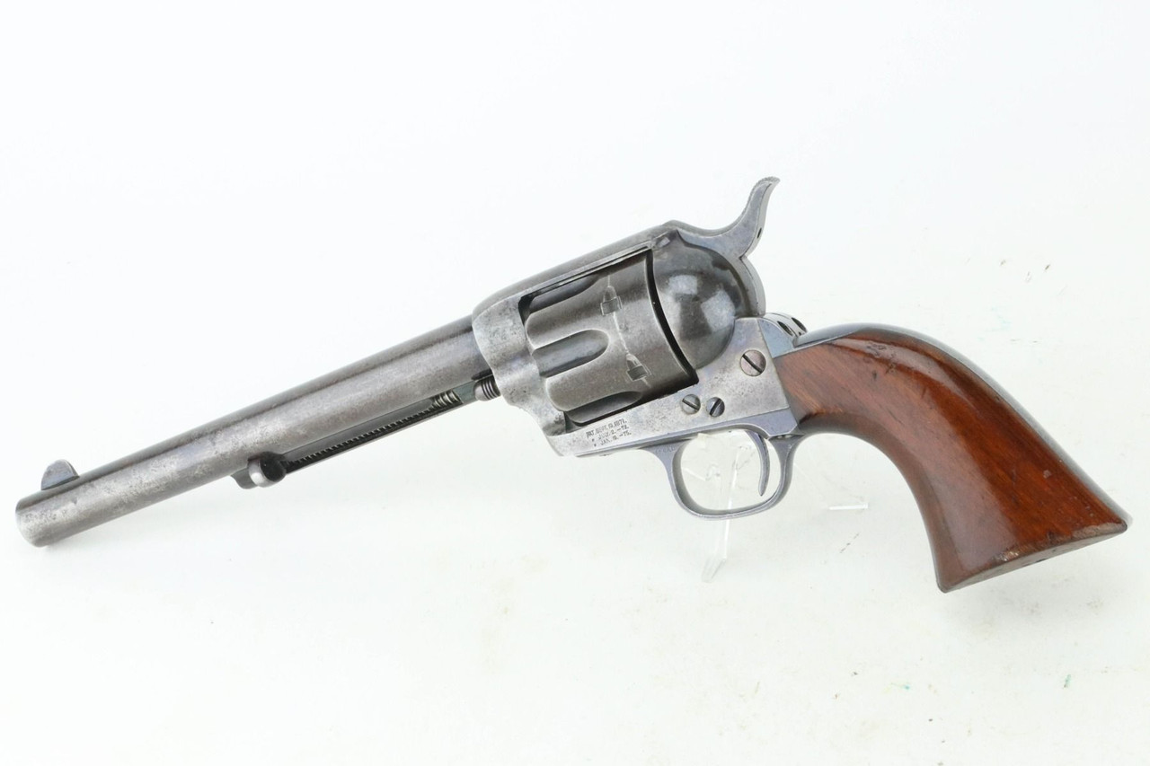 Commercial 7.5" Colt Single Action Army Revolver - 1881 Mfg - 1