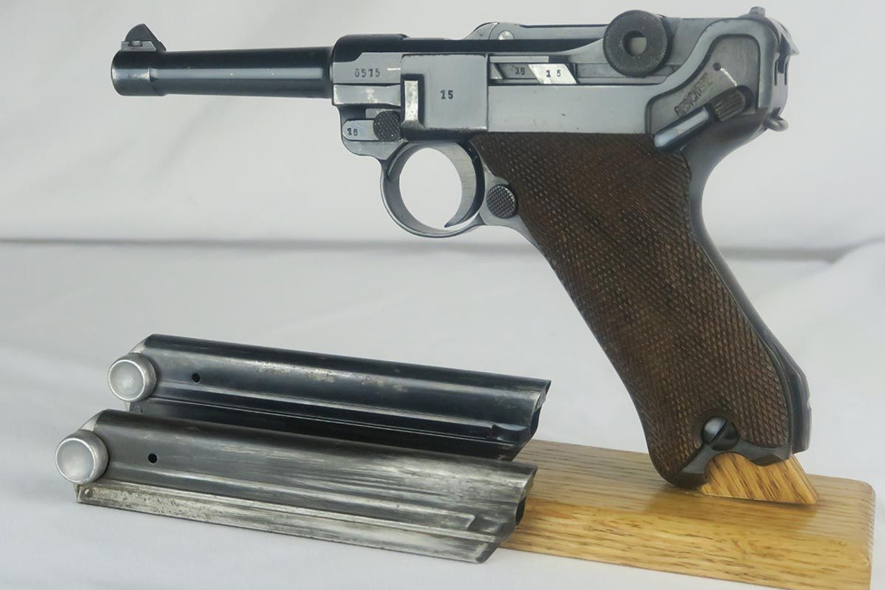 1939 Mauser Luger - Two Matching Magazines - 1