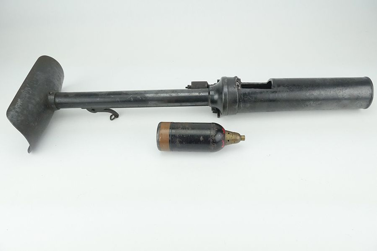 Deactivated Japanese Knee Mortar with 1 Inert Round - 1