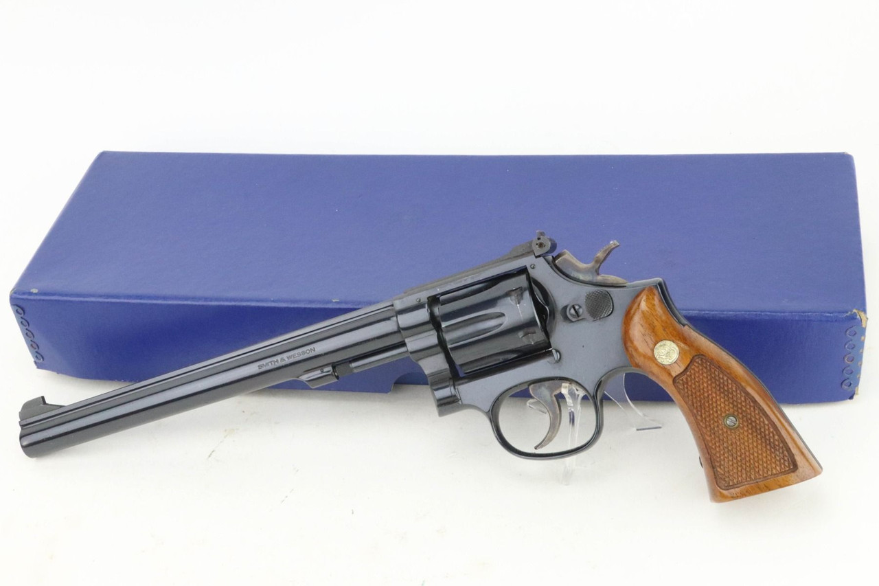 Excellent, Boxed S&W Model 17-4 - 1981 mfg - 1