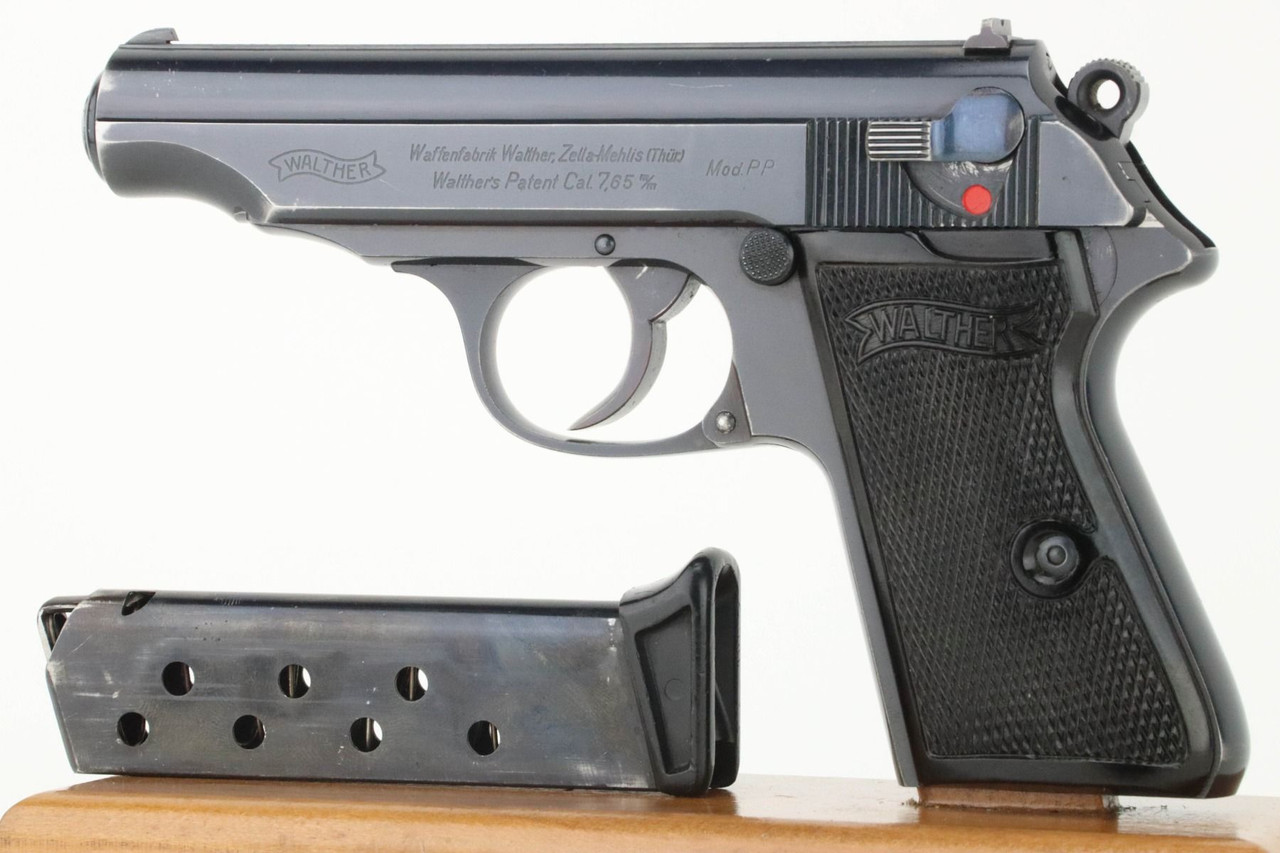 Excellent, Rare, SS-Contract Walther PP - Matching Magazine - 1