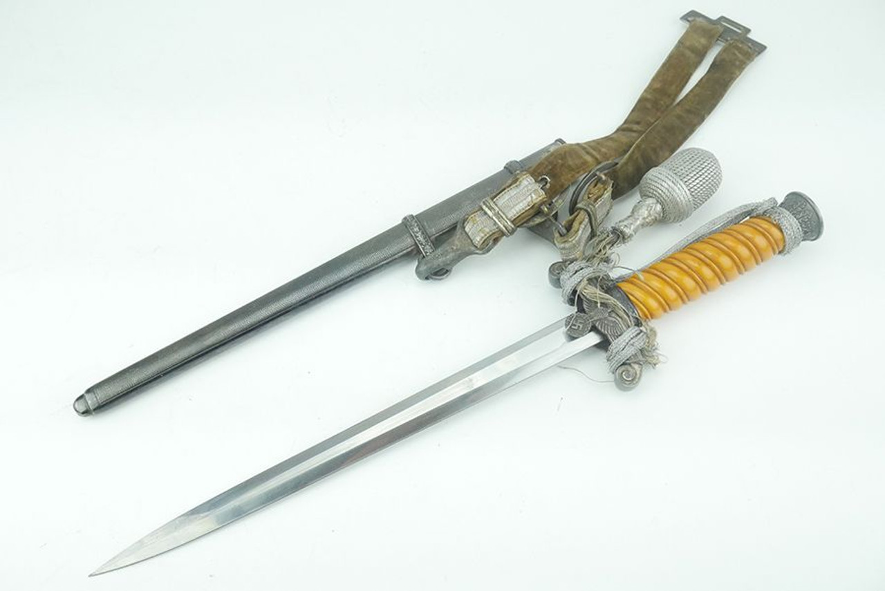 German Army Dagger with Hanger and Portepee - 1