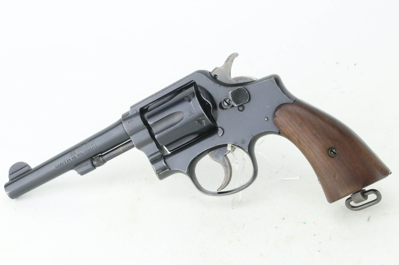 WW2 British Lend Lease S&W Pre-Victory Revolver - 1