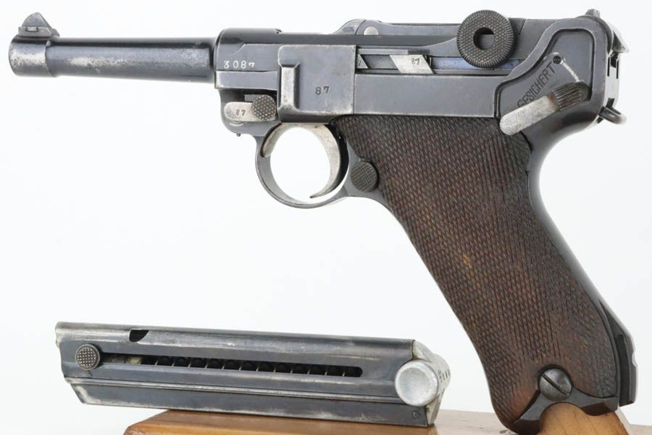 Scarce DWM "Sneak" Police Luger - 1