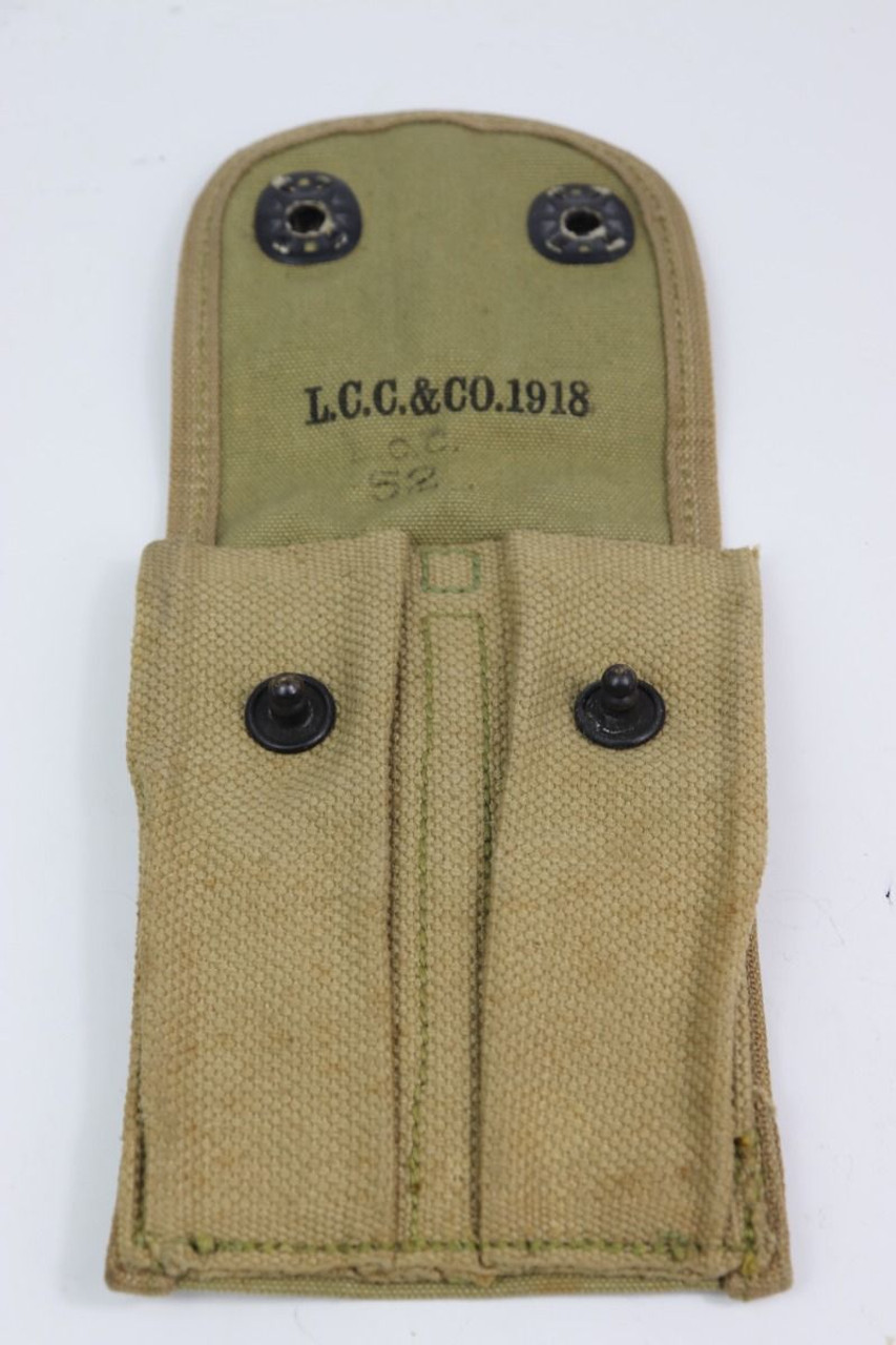1918 Dated 1911 Magazine Pouch - L.C.C. & Co - 1