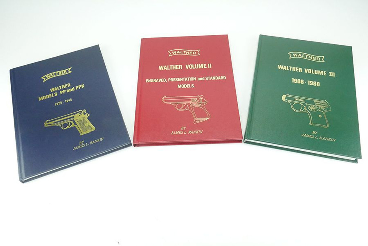Rankin's 3 Volume Walther Book Set - Signed - 1