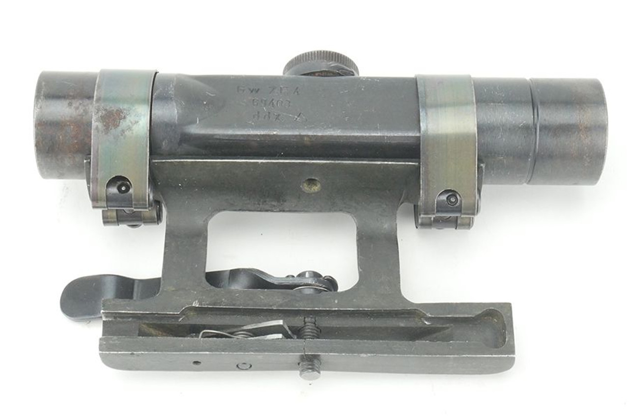 WWII German ZF 4 Scope with Repro Mount - 1