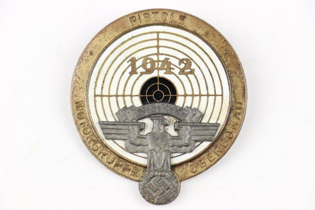 1942 NSKK Pistol Shooting Prize Award - 1
