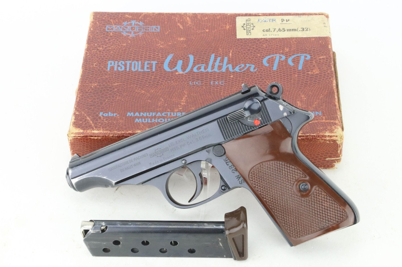 Boxed, Austrian Police Manurhin PP - Matching Magazine - 1