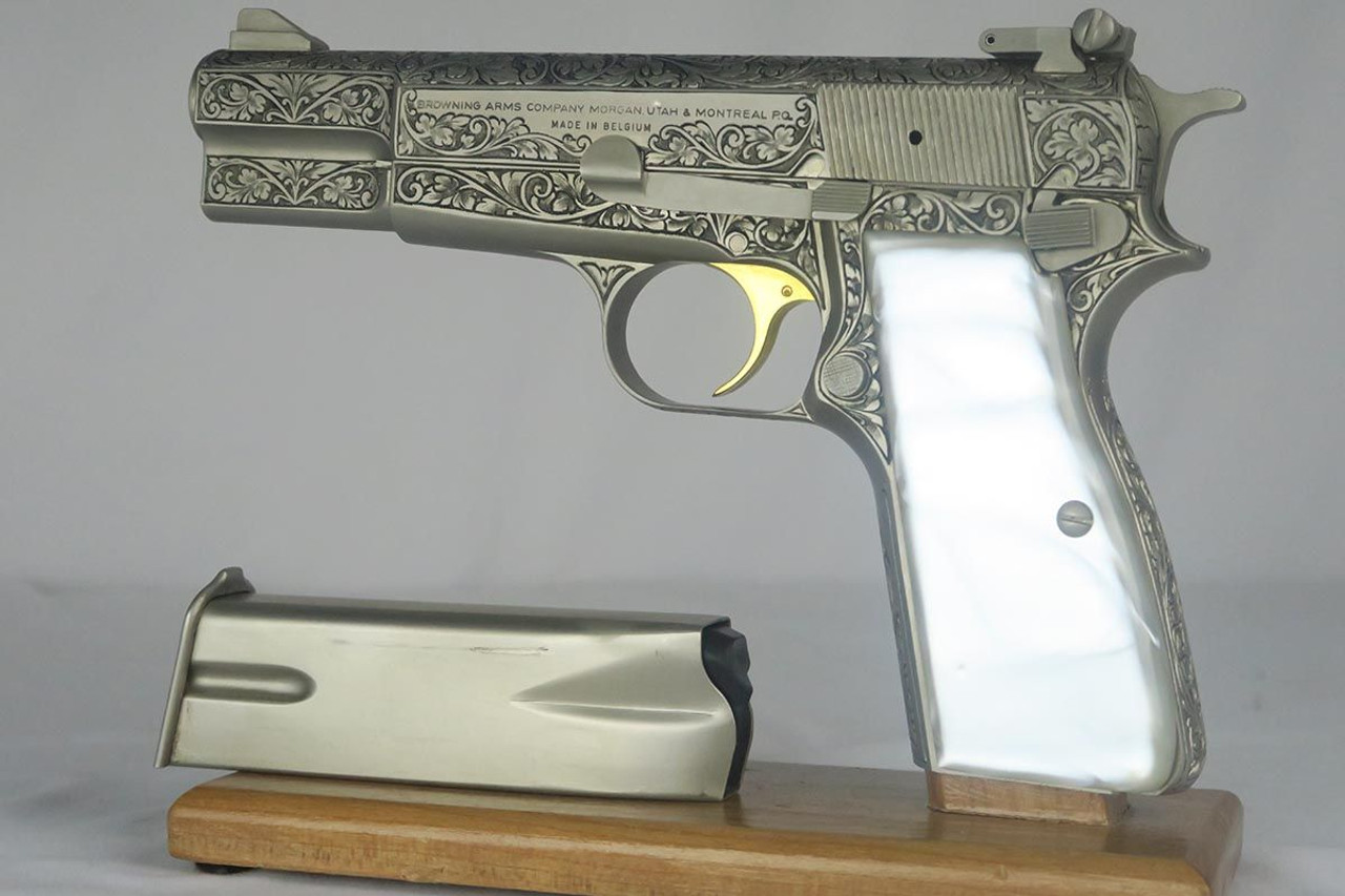 Factory Engraved Browning Renaissance High Power - Rare Target Model - 1
