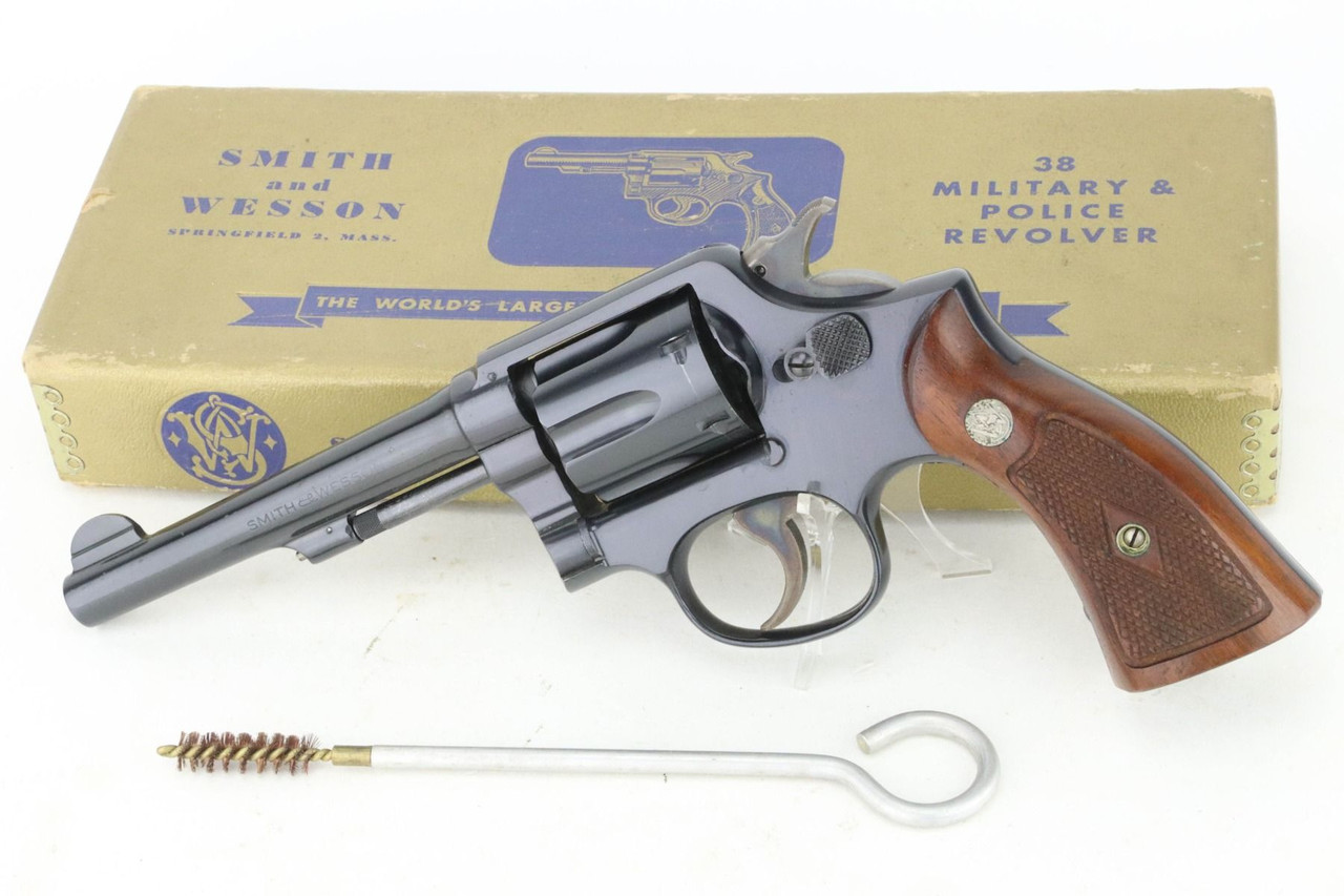 Mint, Boxed Smith & Wesson .38 M&P Revolver - With Factory Letter - 1
