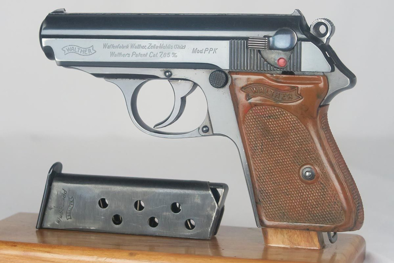 Excellent SS Walther PPK - Matching Magazine - Variation 4 - 1