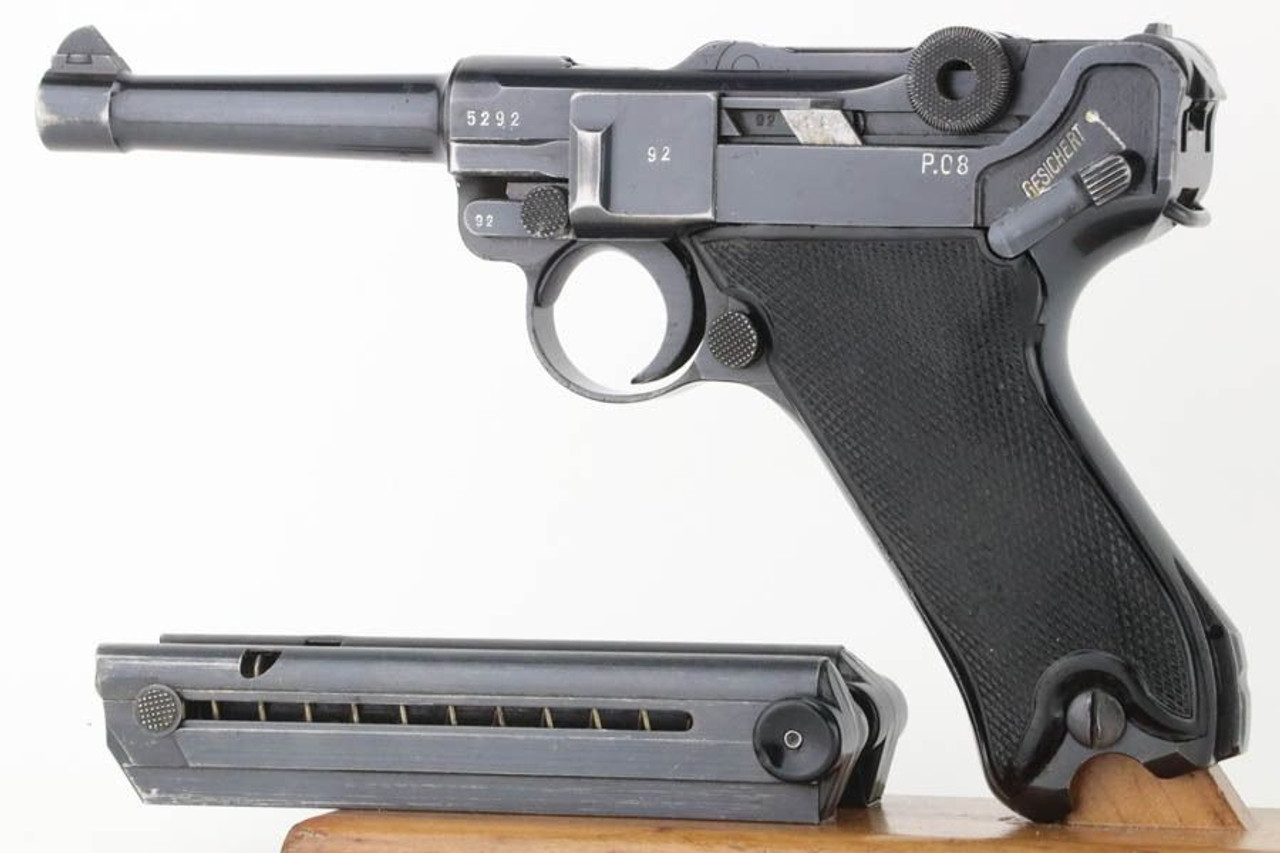 Gorgeous Mauser P.08 Luger Rig - Black Widow - 1