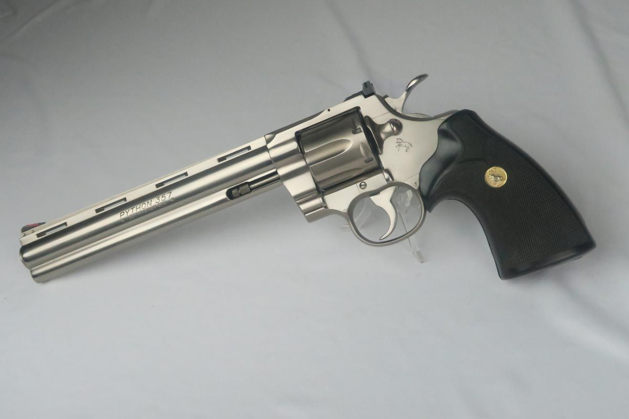 Minty Colt Python - Stainless Finish - 8in Barrel - 1