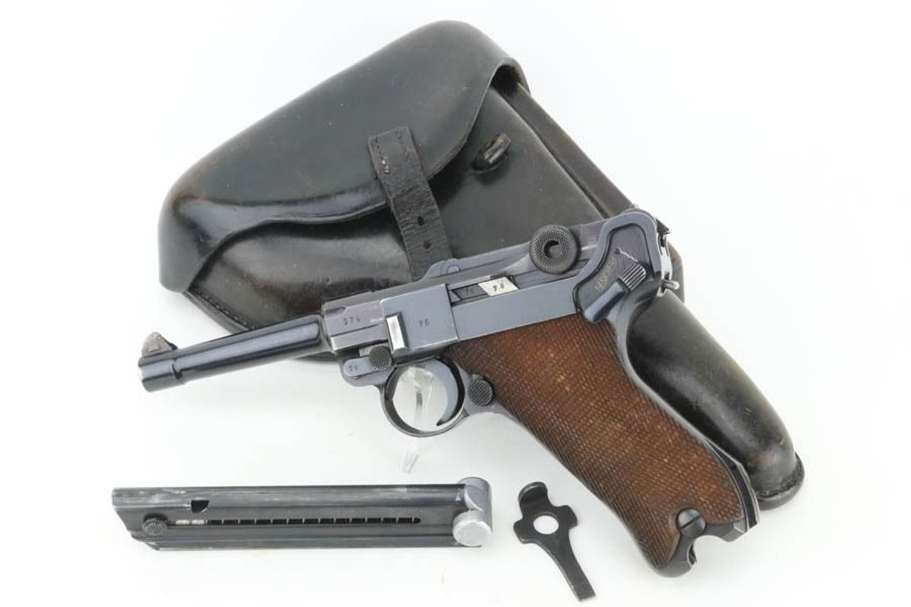 1938 Mauser Luger Rig - Matching Magazine - 1