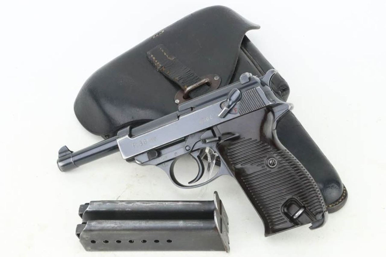 Rare 480 Code Walther P.38 Rig - Two Matching Magazines - 1
