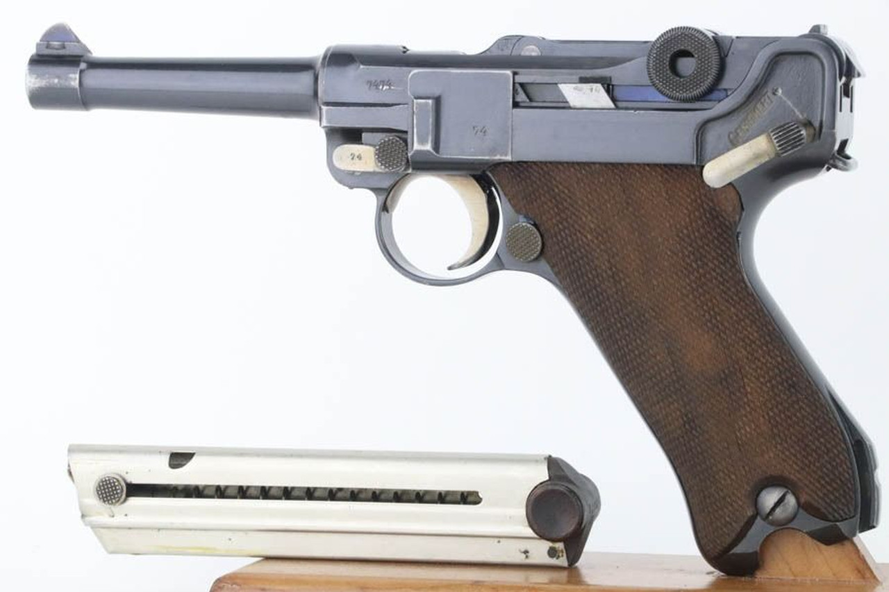 Excellent 1916 DWM Luger - Matching Magazine - 1