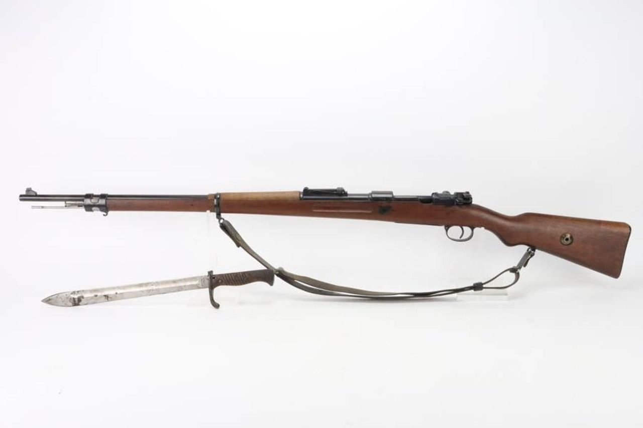 Nice 1918 Amberg G98M w/ Butcher Bayonet - 1