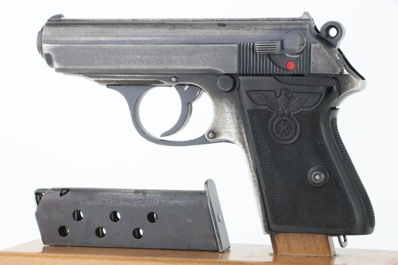 Late-War Dural Walther PPK - Black "Party Leader" Grip - 1