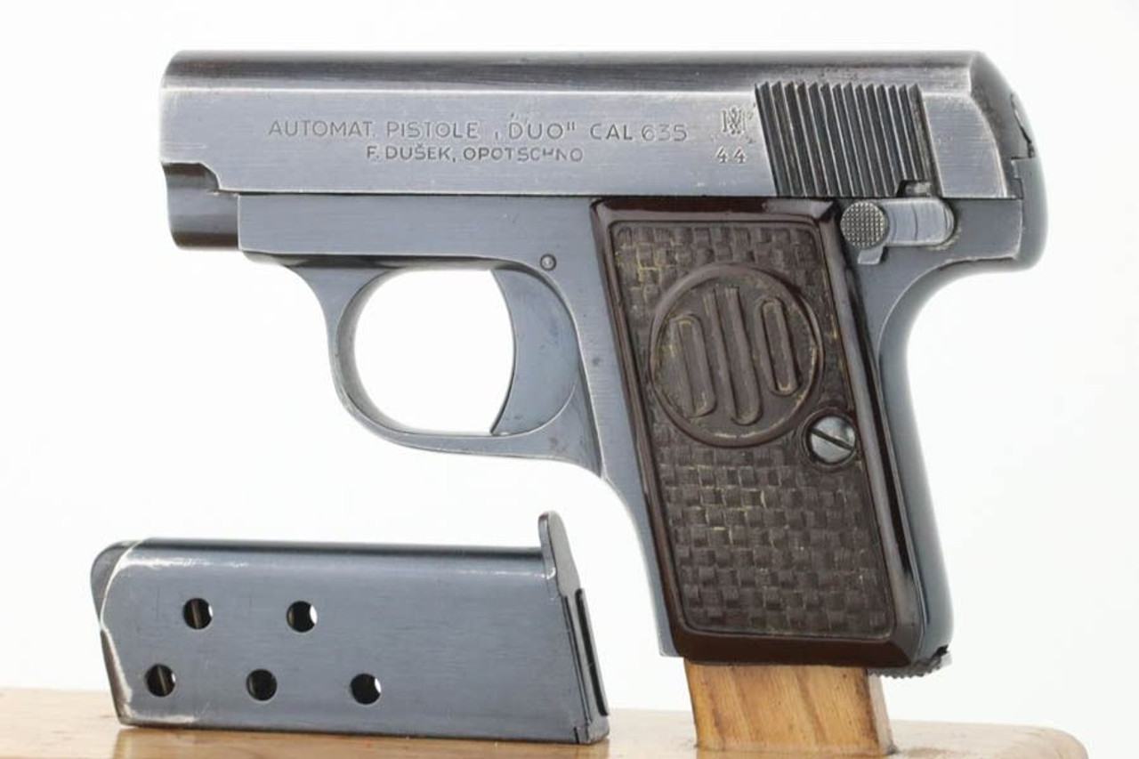 1944 Czech F. Dusek DUO Vest Pocket Pistol - 6.35mm - 1