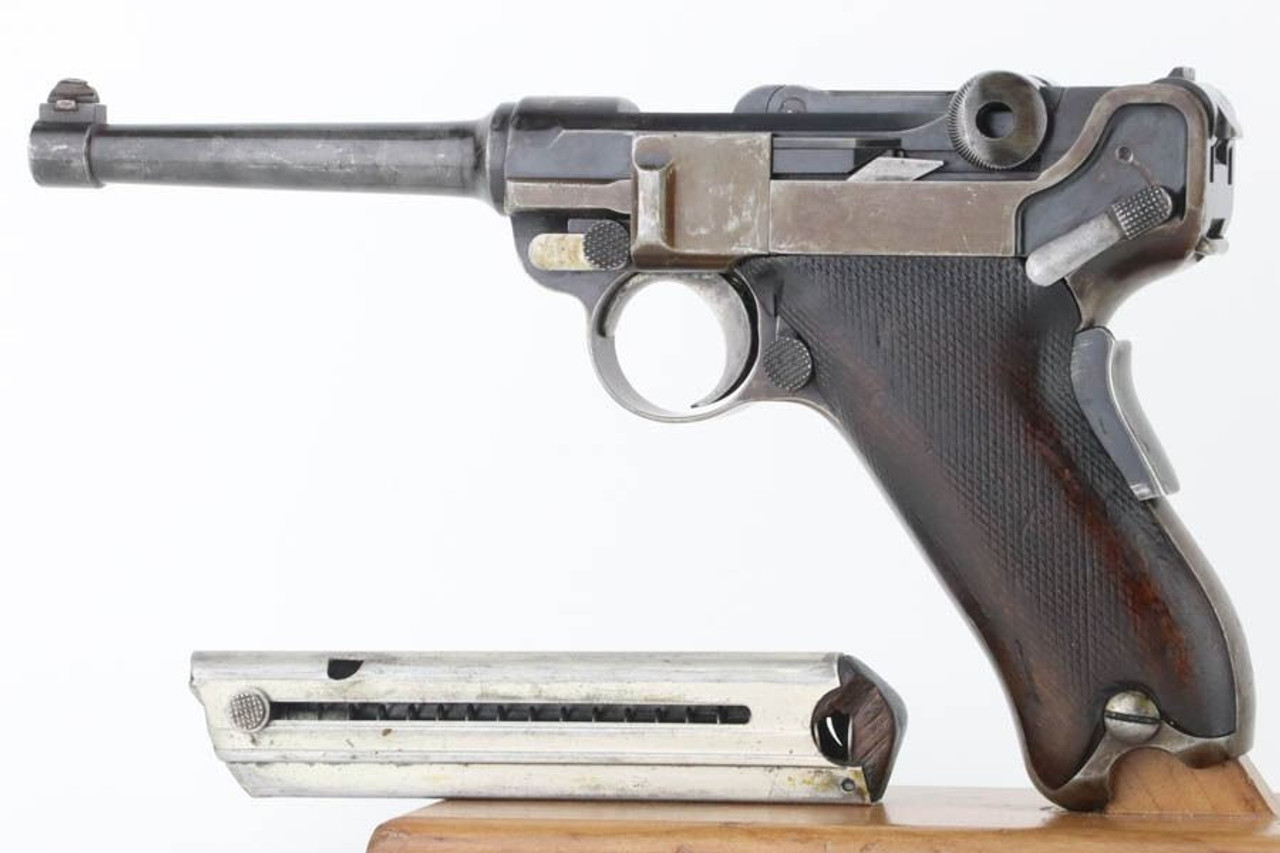 Rare American Eagle DWM Luger - Army Test - 1