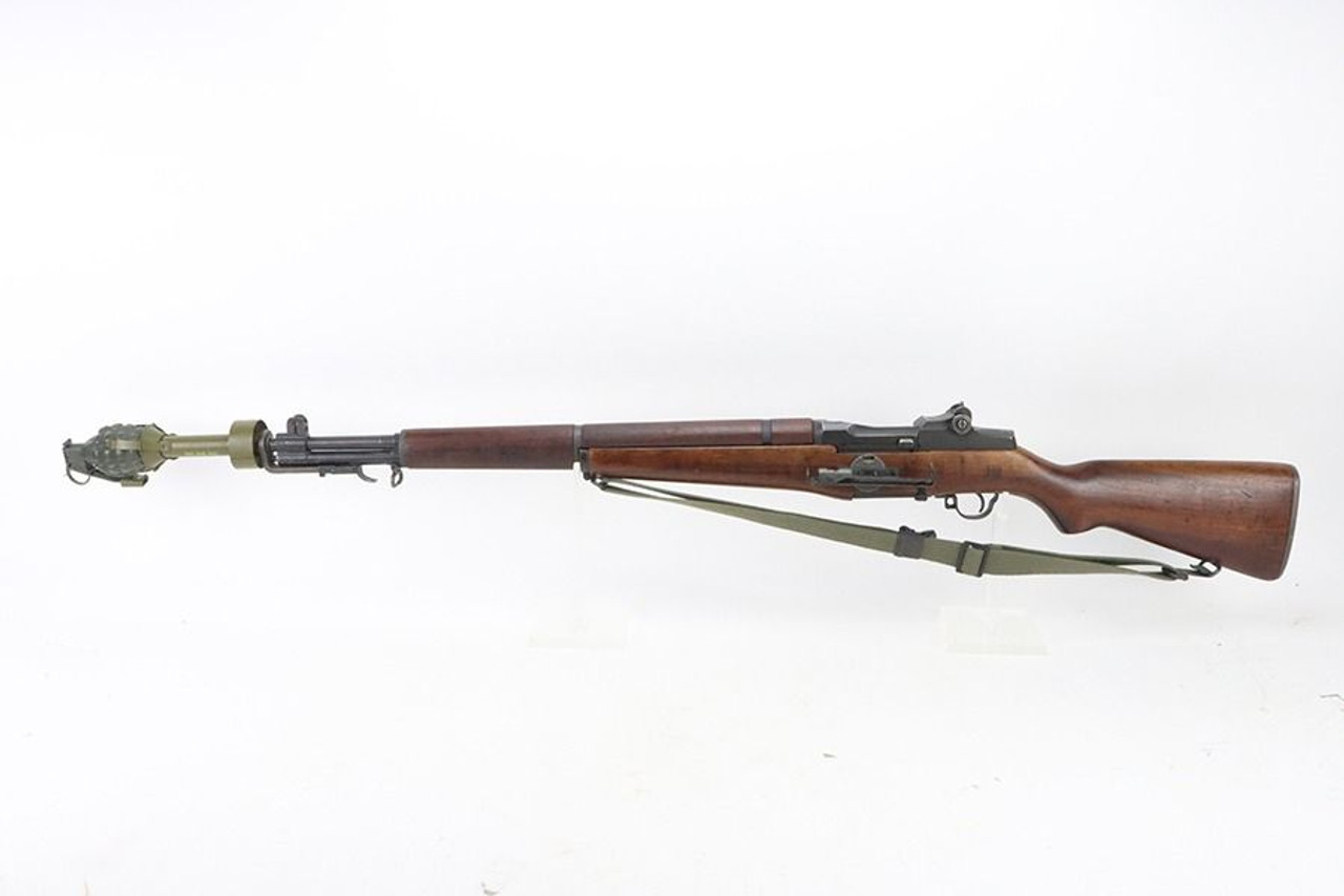 Excellent Springfield M1 Garand w/ M7 Grenade Adapter - 1