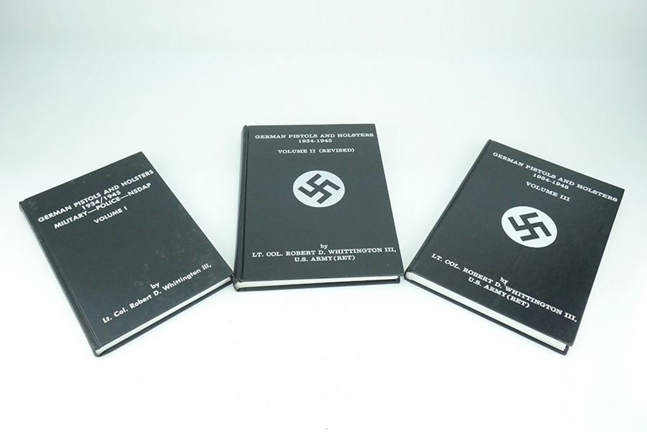 German Pistols & Holsters 1934-1945: Whittington Vol. I-III - 1