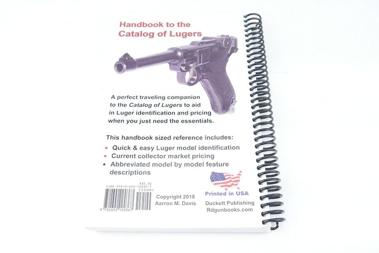 Handbook to the Catalog of Lugers - 1