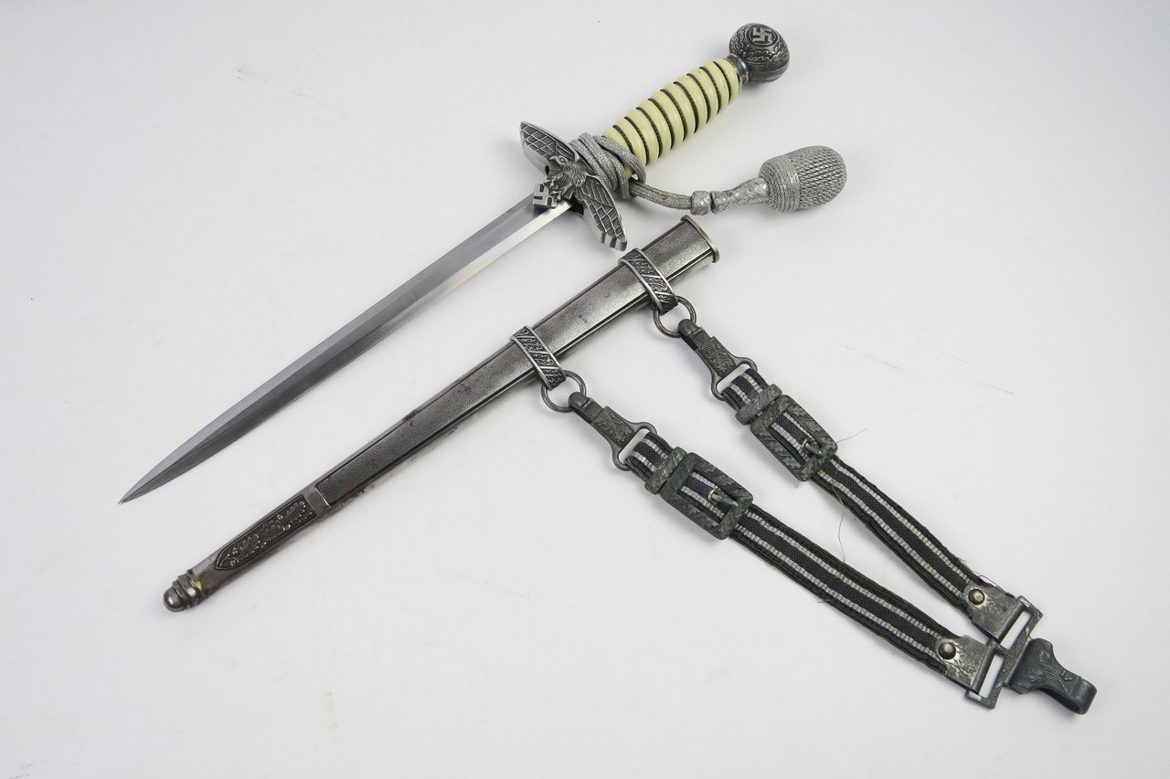 2nd Model Luftwaffe Dagger with Portepee & Hanger - 1