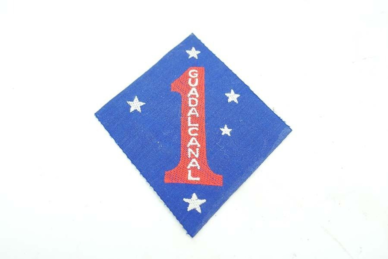 Excellent WW2 1st Marine Division Patch - Australian Made - 1