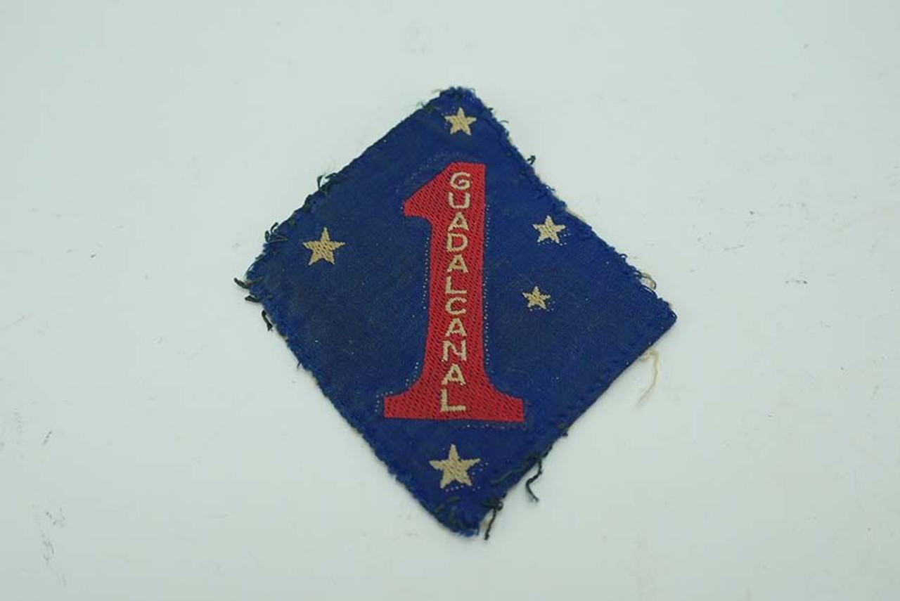 WW2 1st Marine Division Patch - Australian Made - 1