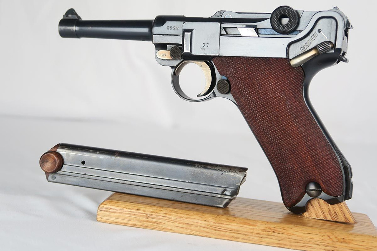 Excellent 1917 DWM Luger - Matching Magazine - 1
