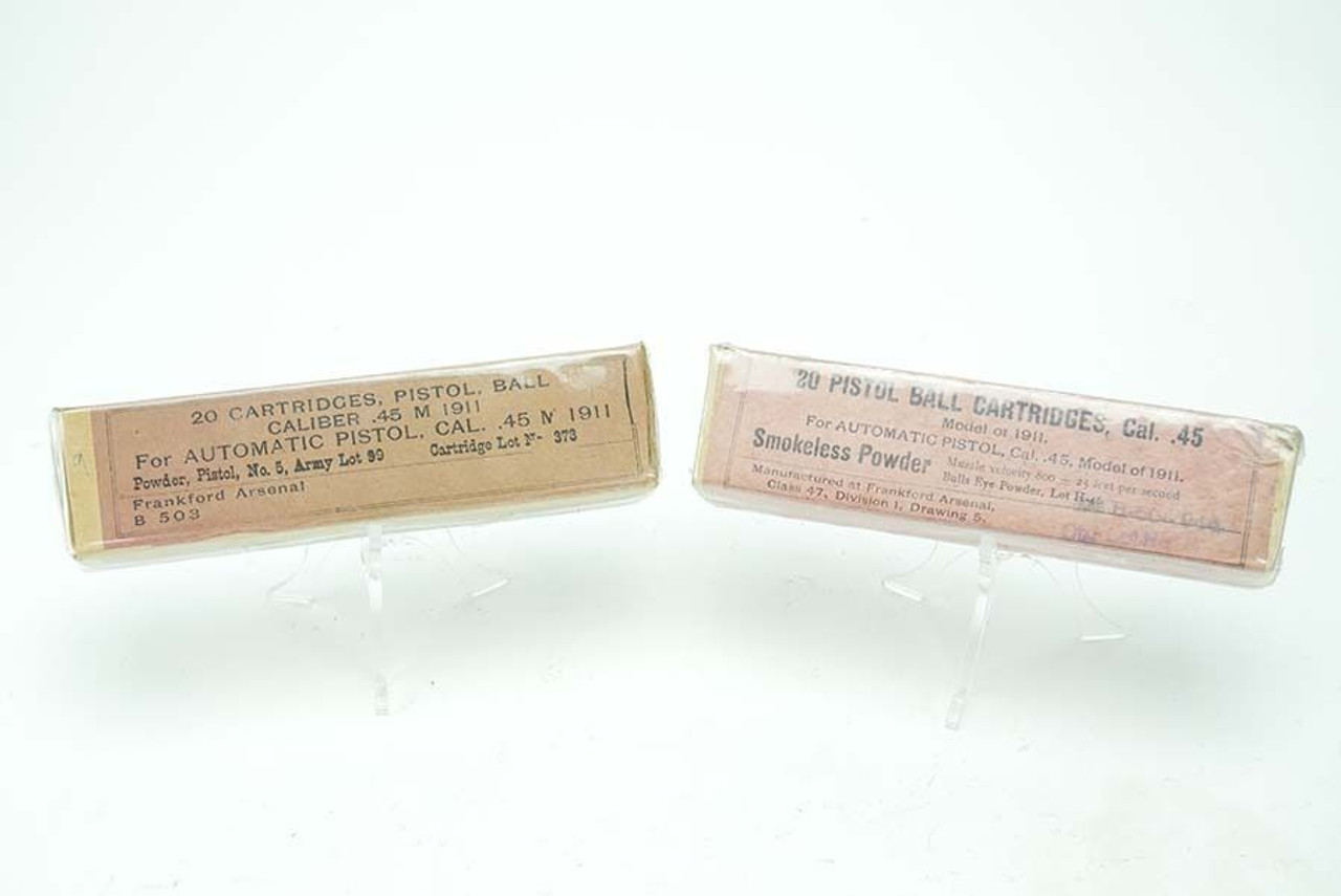 Sealed Box of WW1 .45 M1911 Ammo - 1