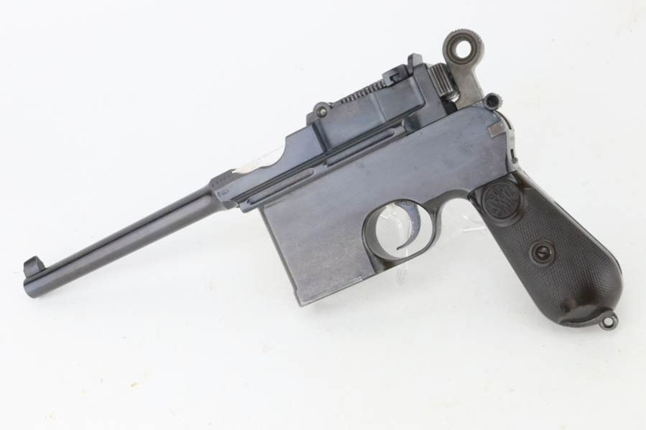 Scarce, Early Mauser C96 - Flat Side, Large Ring - 1