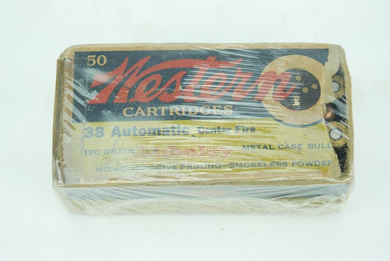Vintage Western 38 Automatic Ammo - 1