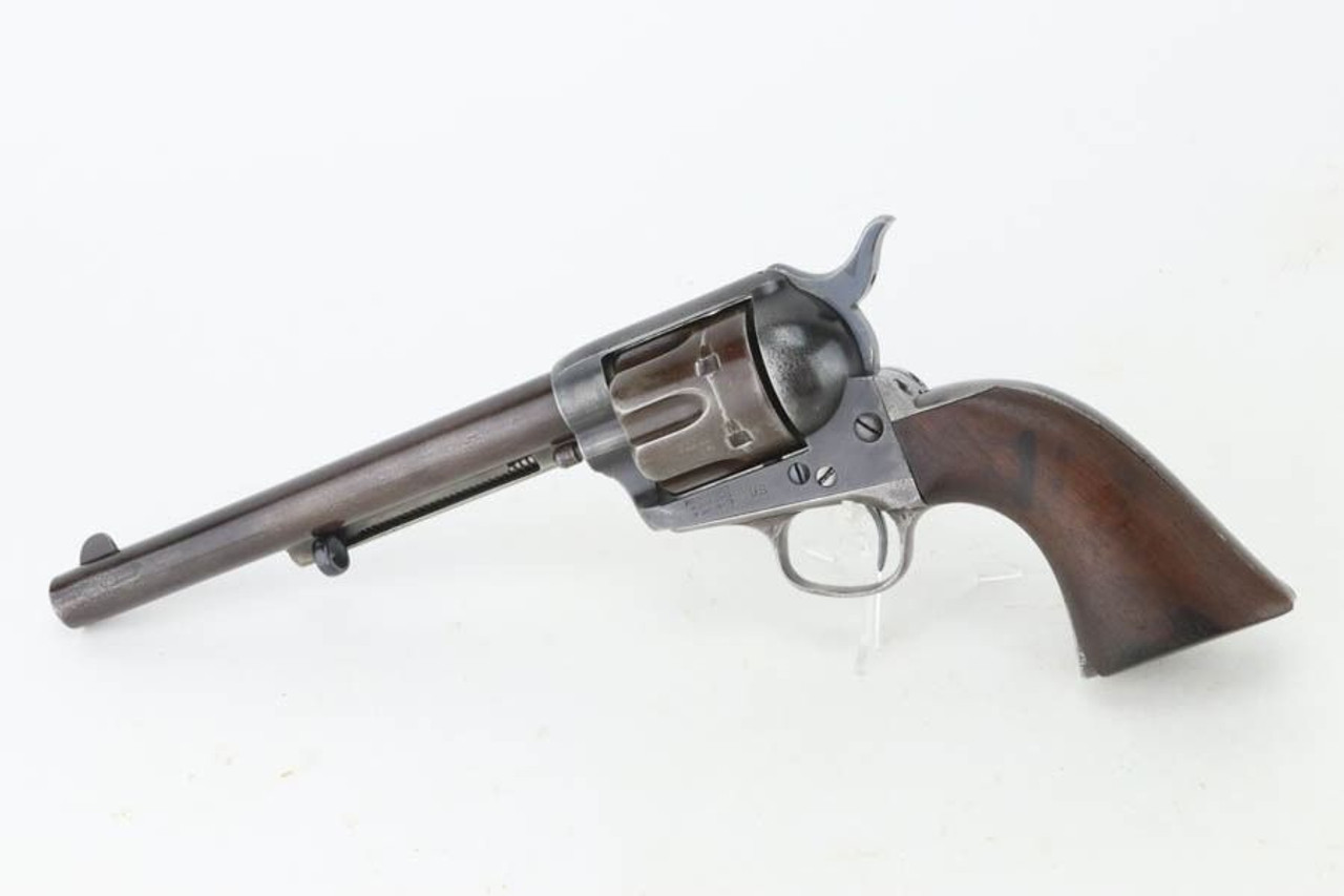 Rare 7.5" Colt Single Action Cavalry Model - 1887 Mfg - 1