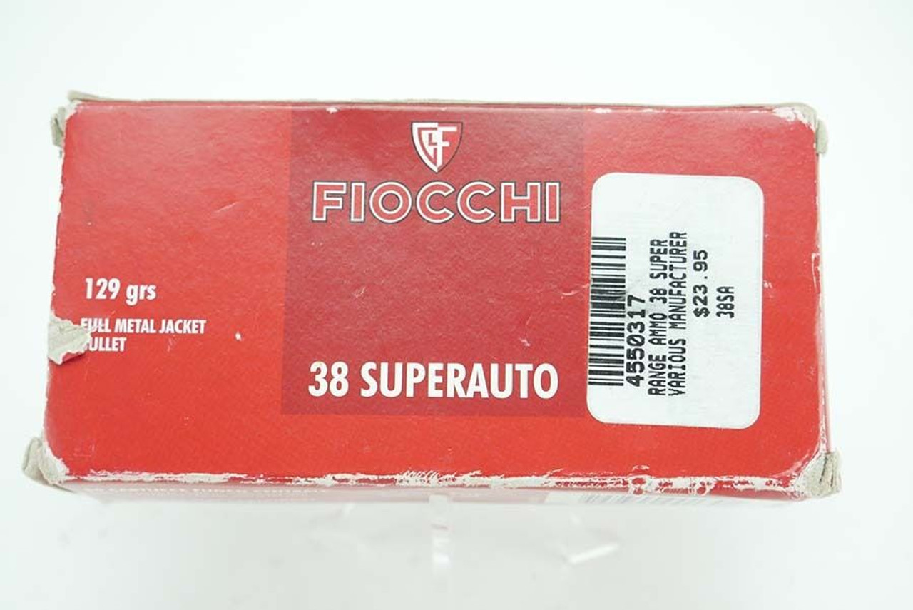 Fiocchi .38 SuperAuto - 1