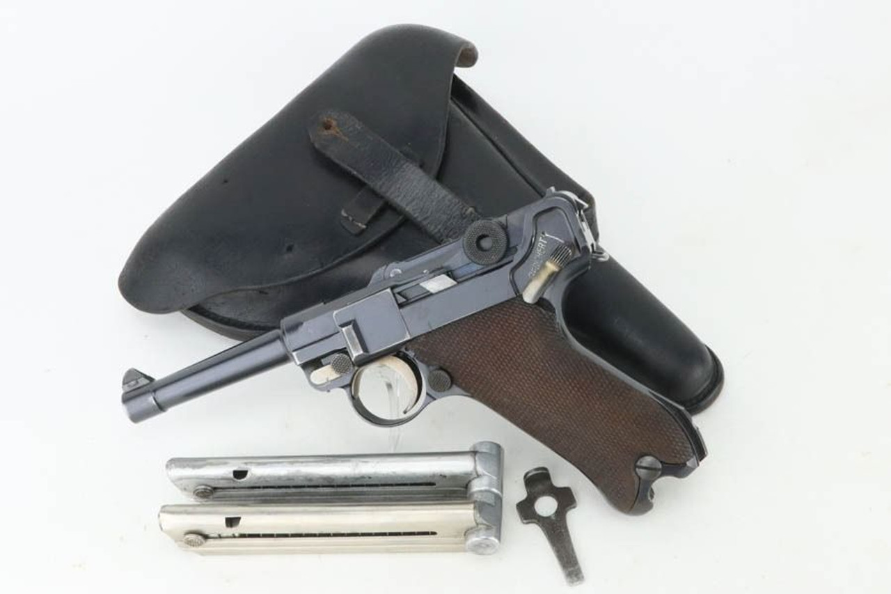 Scarce DWM "Sneak" Luger Rig - 1