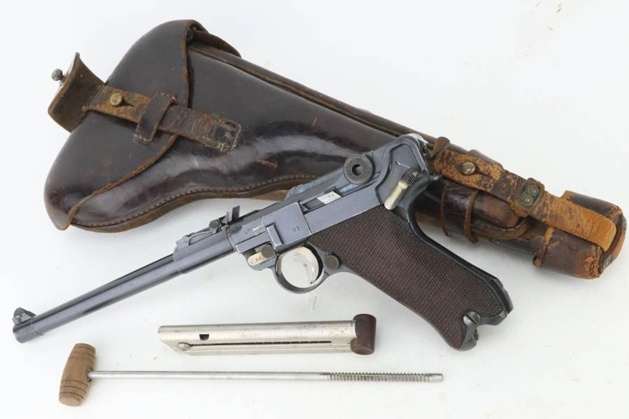 Excellent 1917 DWM Artillery Luger Rig - 1