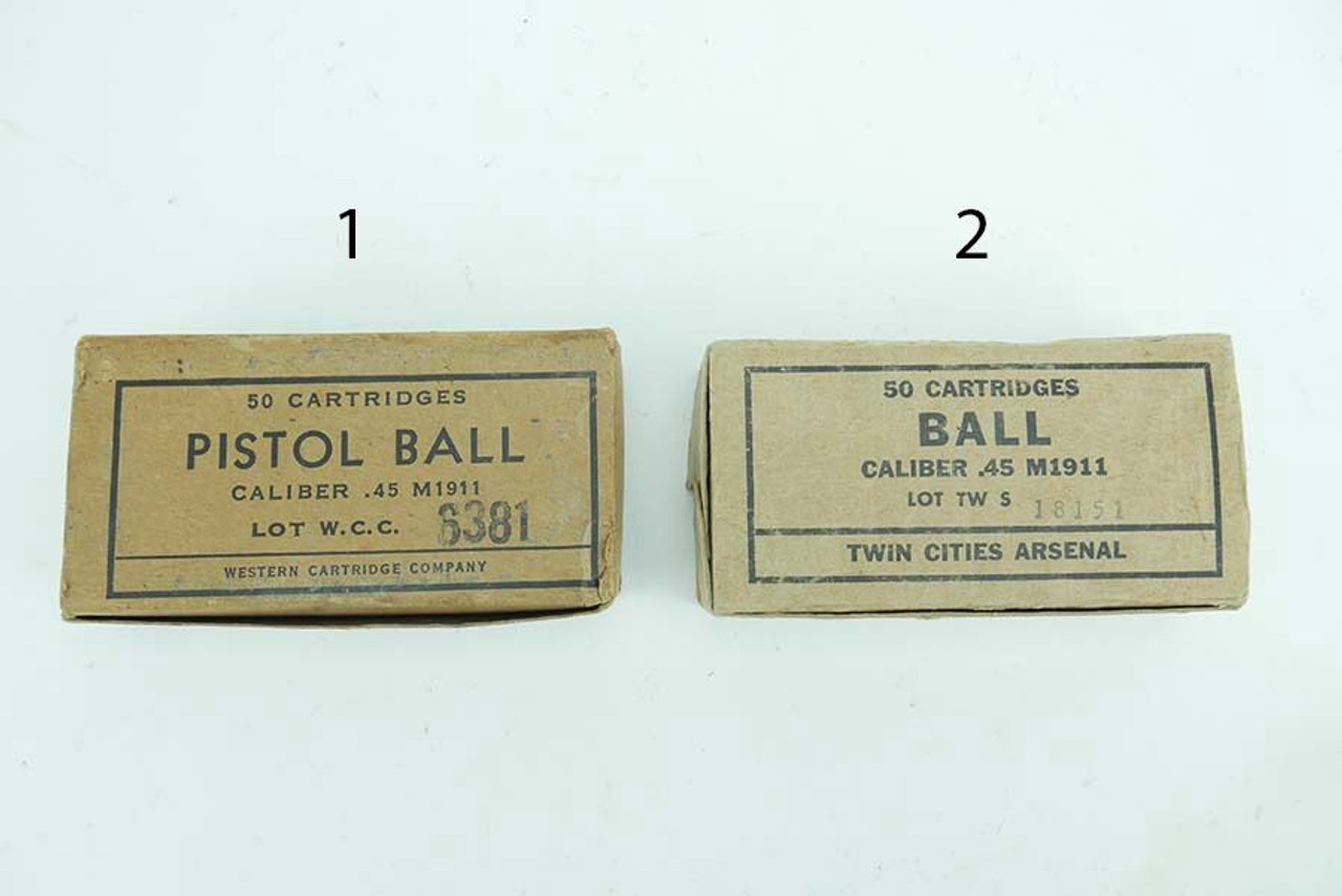 Vintage .45 ACP Ammo - Military - 1